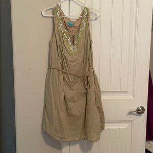 Beaded dress with pockets!